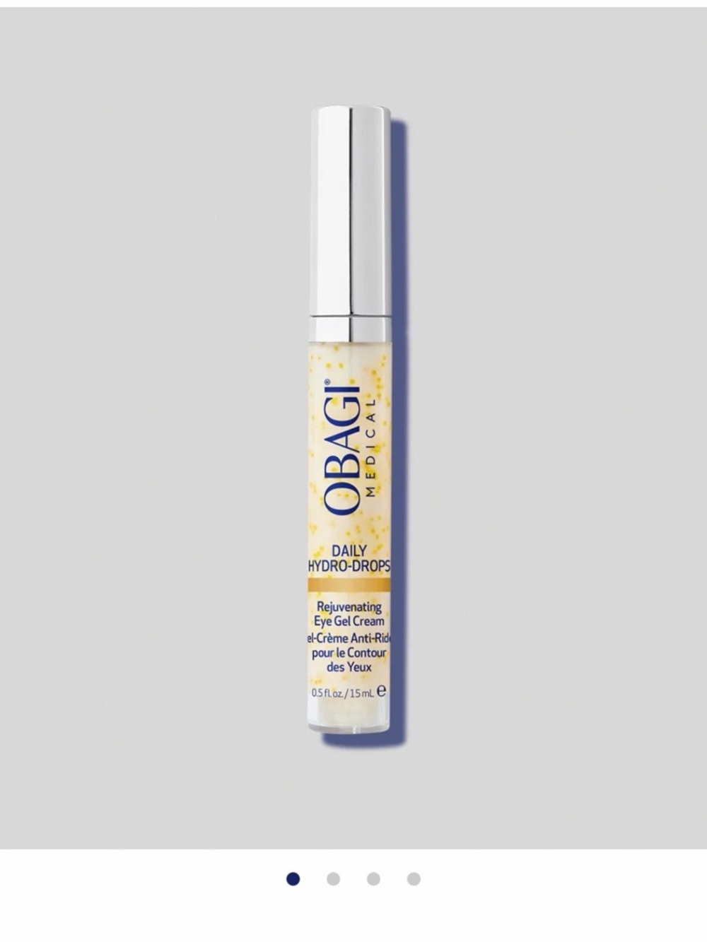 Obagi Daily Hydro-Drops Rejuvenating Eye Gel Cream - Yellow Speckled
